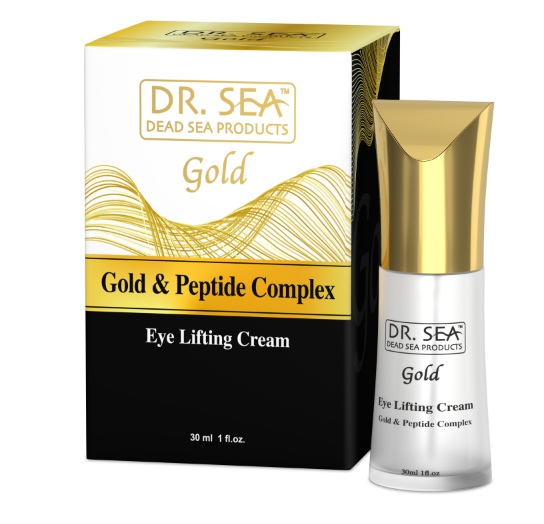 DR. SEA GOLD & PEPTIDE COMPLEX თვალის კრემი ნაოჭის საწინააღმდეგო 30 მლ.